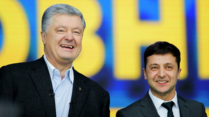 Зеленський закликав владу об'єднатись, дорікнувши Порошенку, що той вважає себе чинним президентом