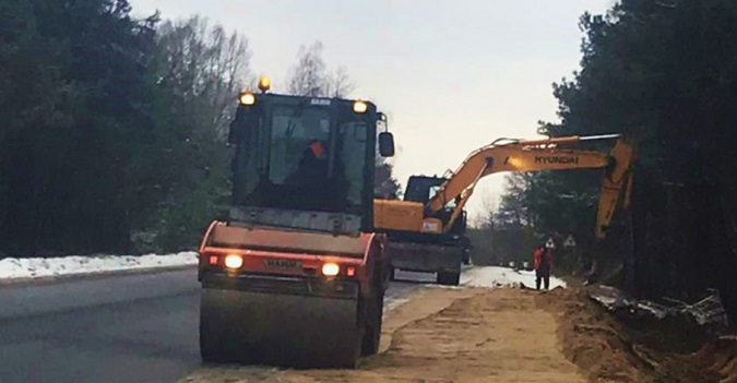 На Волині триває ремонт дороги між Ковелем і Турійськом (фото, відео)