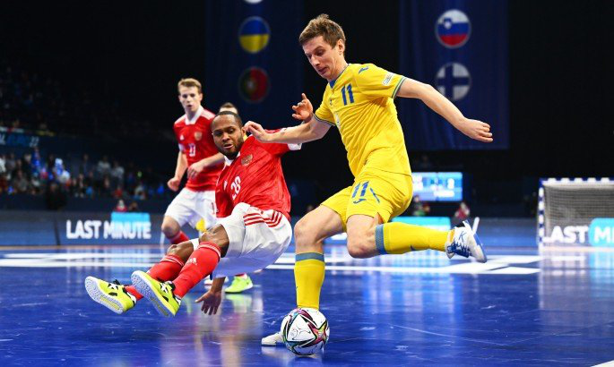 Збірна України поступилася Росії у півфіналі Чемпіонату Європи з футзалу