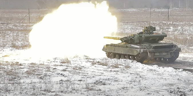Волинські танкісти з 14-ї ОМБр влаштували бойові стрільби (відео)