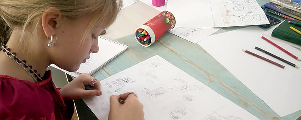 У Луцьку дітей вчили малювати комікси (фото)
