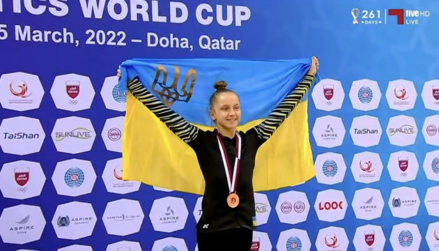15-річна українка відмовилась підніматись на п’єдестал разом з російськими гімнастками