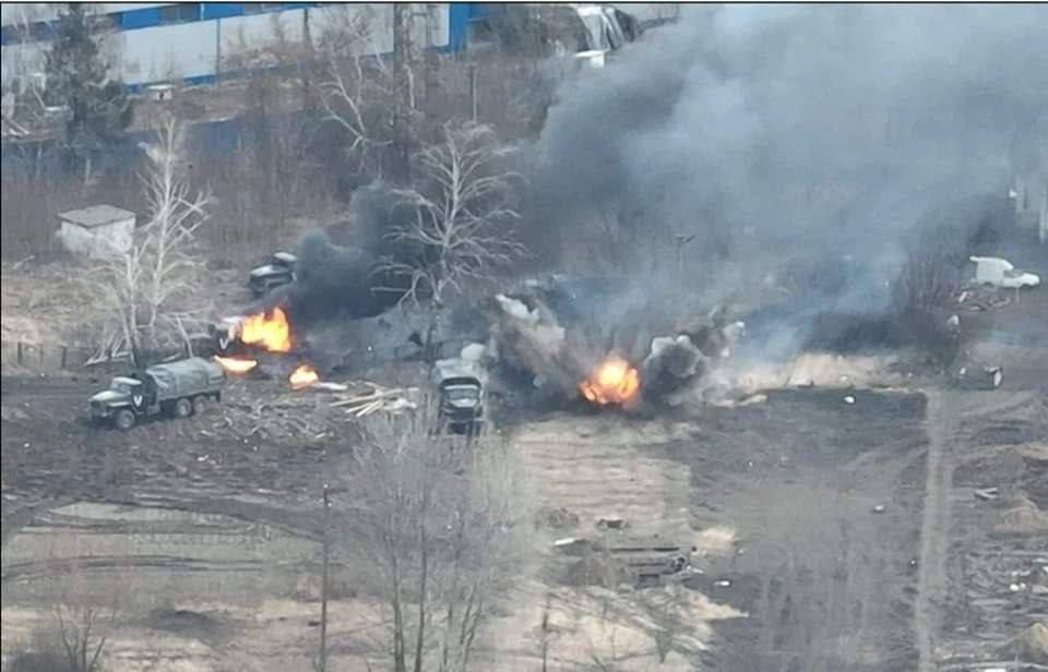 Українські війська знищили російський десант під Харковом