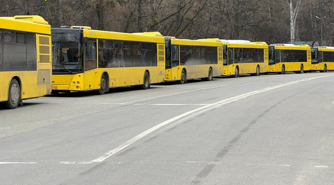 Евакуація на Київщині: у Бучу направилися 28 автобусів
