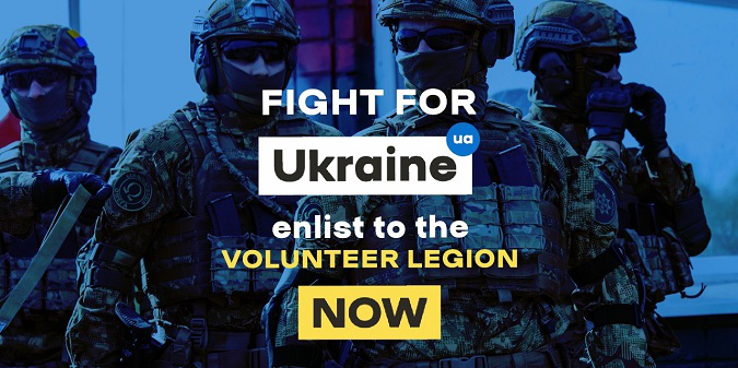 В Україну прибули бійці з 52 країн, аби воювати з російськими окупантами