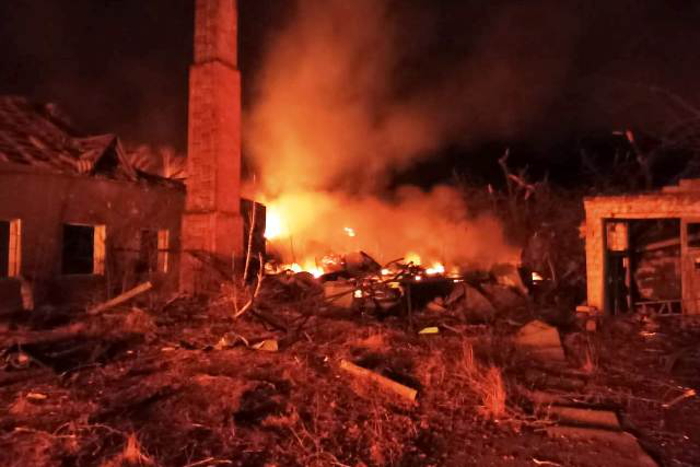 Ракетним ударом по Житомирщині знищили 7 адмінбудівель