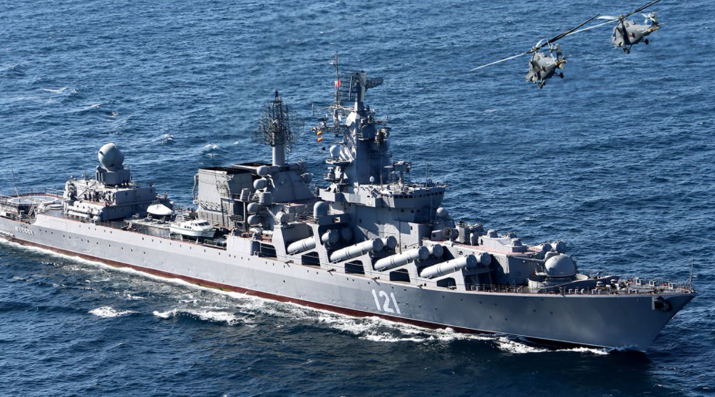 Крейсер «Москва» потонув під час шторму, – Міноборони рф