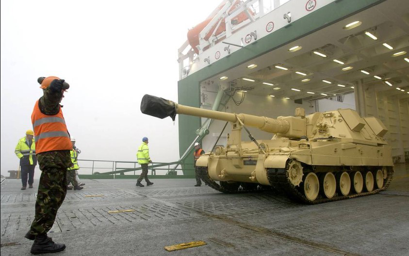 Велика Британія відправить до України 20 гаубиць AS-90 та 45 тис. снарядів
