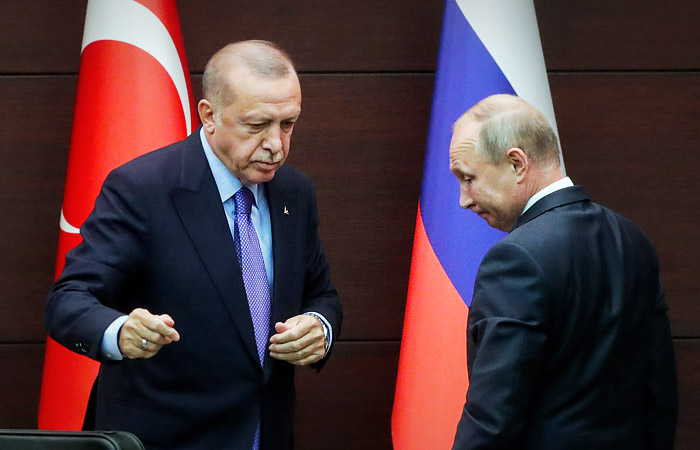 Ердоган та путін обговорили війну в Україні