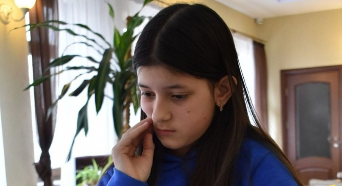 11-річна українка стала чемпіонкою світу зі швидких шахів