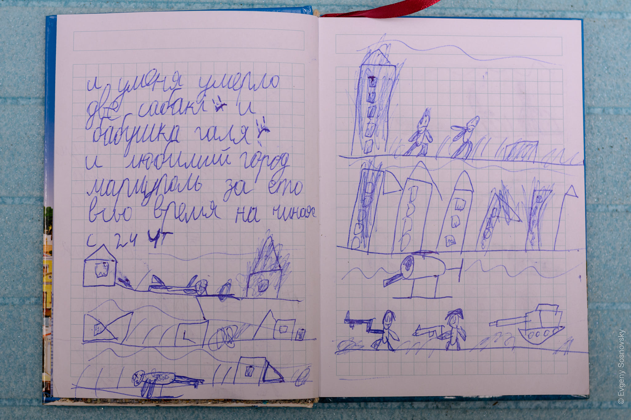 «У мене померли дві собаки, бабуся Галя і улюблене місто»: щоденник хлопчика з Маріуполя