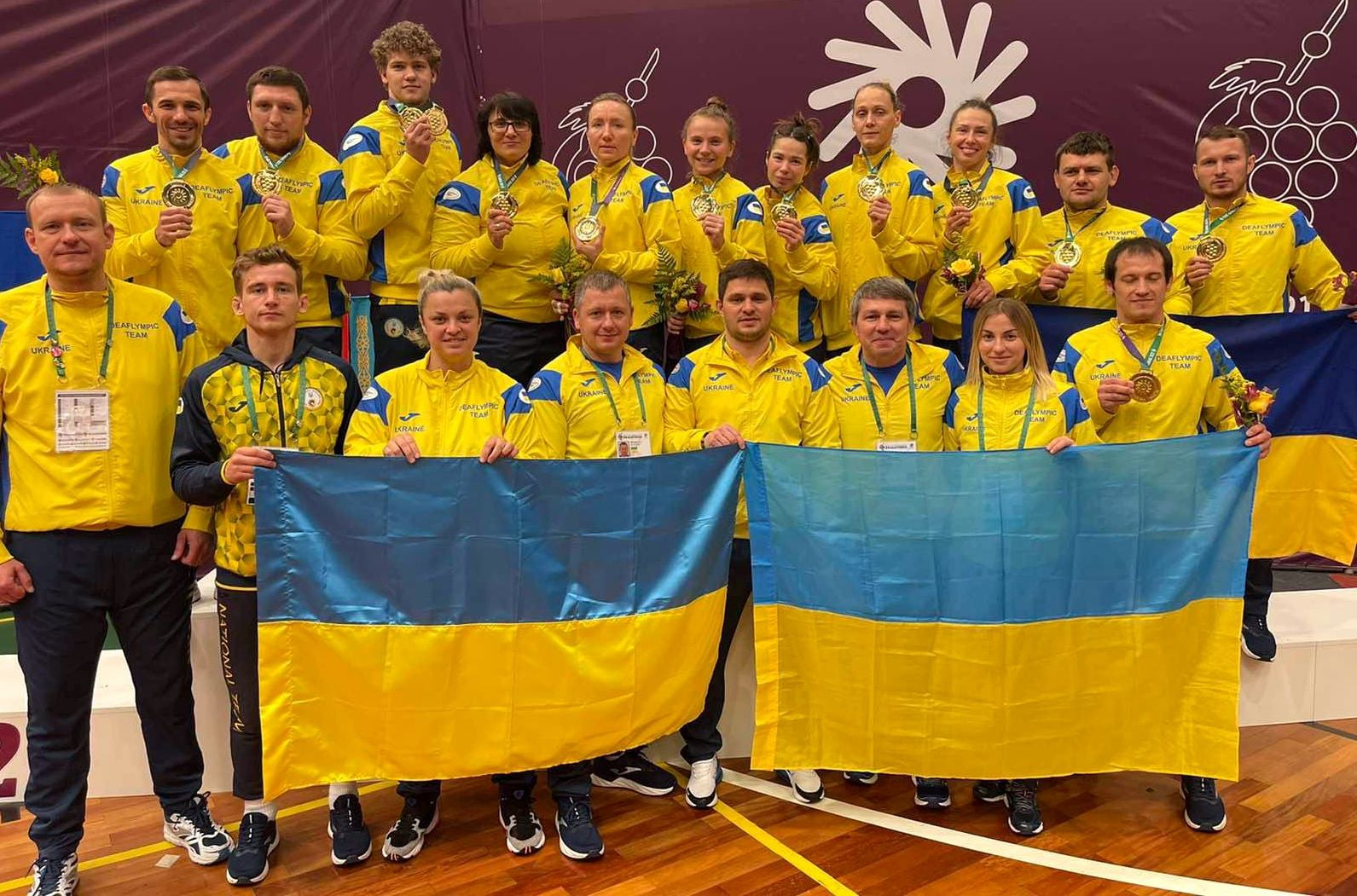 Українські спортсмени встановили національний рекорд за кількістю «золота» Дефлімпіади