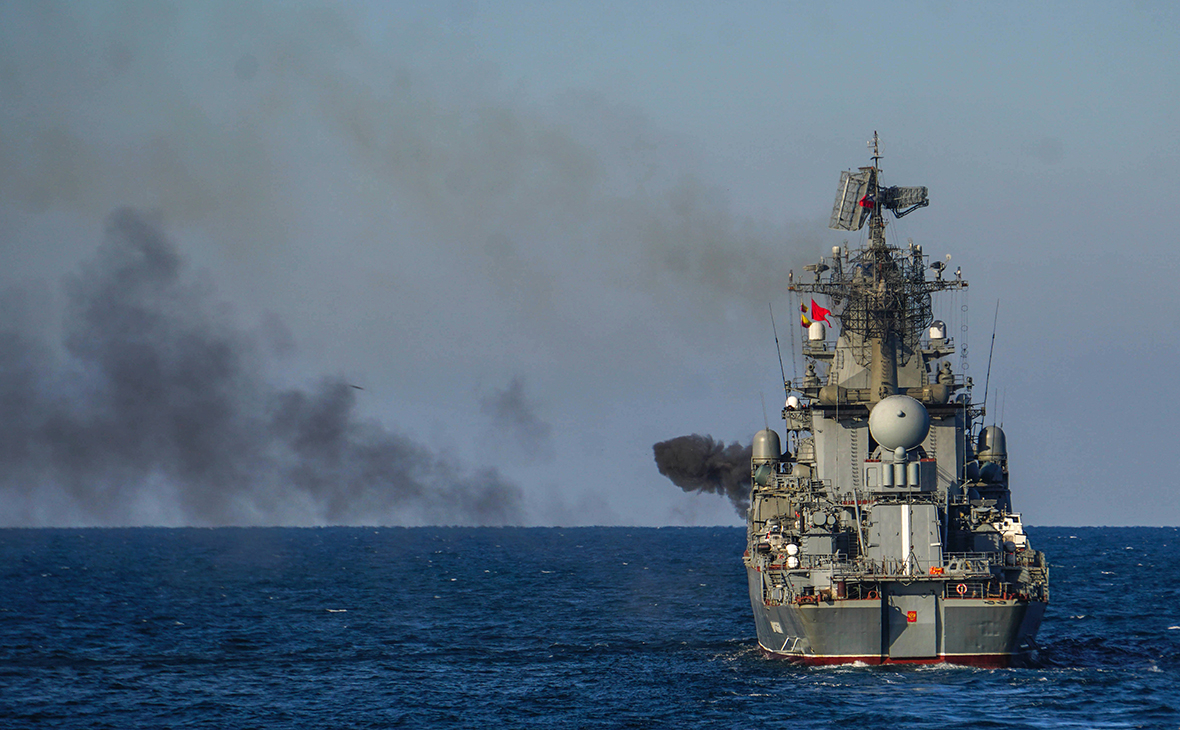 Оприлюднили аудіозапис останніх переговорів на крейсері «Москва» (відео)