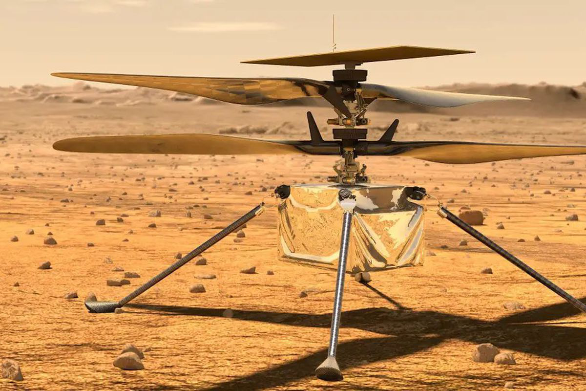 Марсіанський вертоліт Ingenuitу піднімався у небо 28 разів