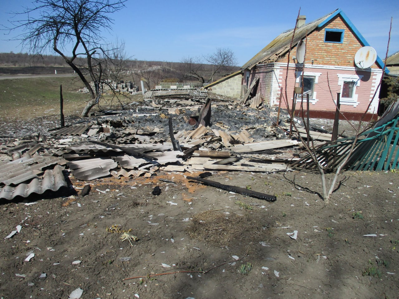 Вночі росіяни атакували ракетами село на Запоріжжі
