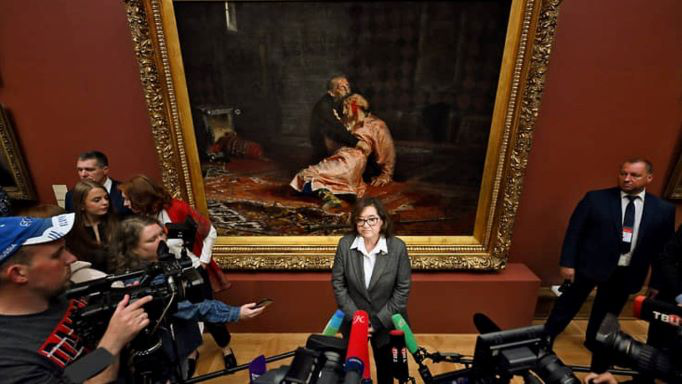 Через санкції картину з Іваном Грозним не повернуть до експозиції Третьяковки у росії
