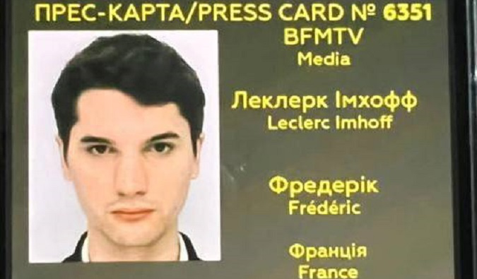 Франція вимагає розслідування загибелі свого журналіста на Луганщині (фото)