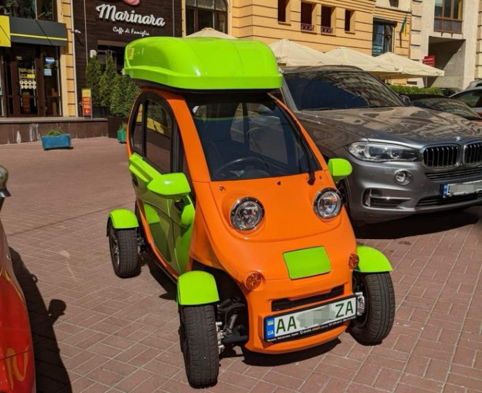 В Україні з’явився найдешевший електромобіль