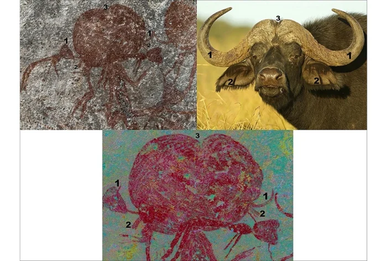 Археологи знайшли малюнки дивних людей із величезними головами