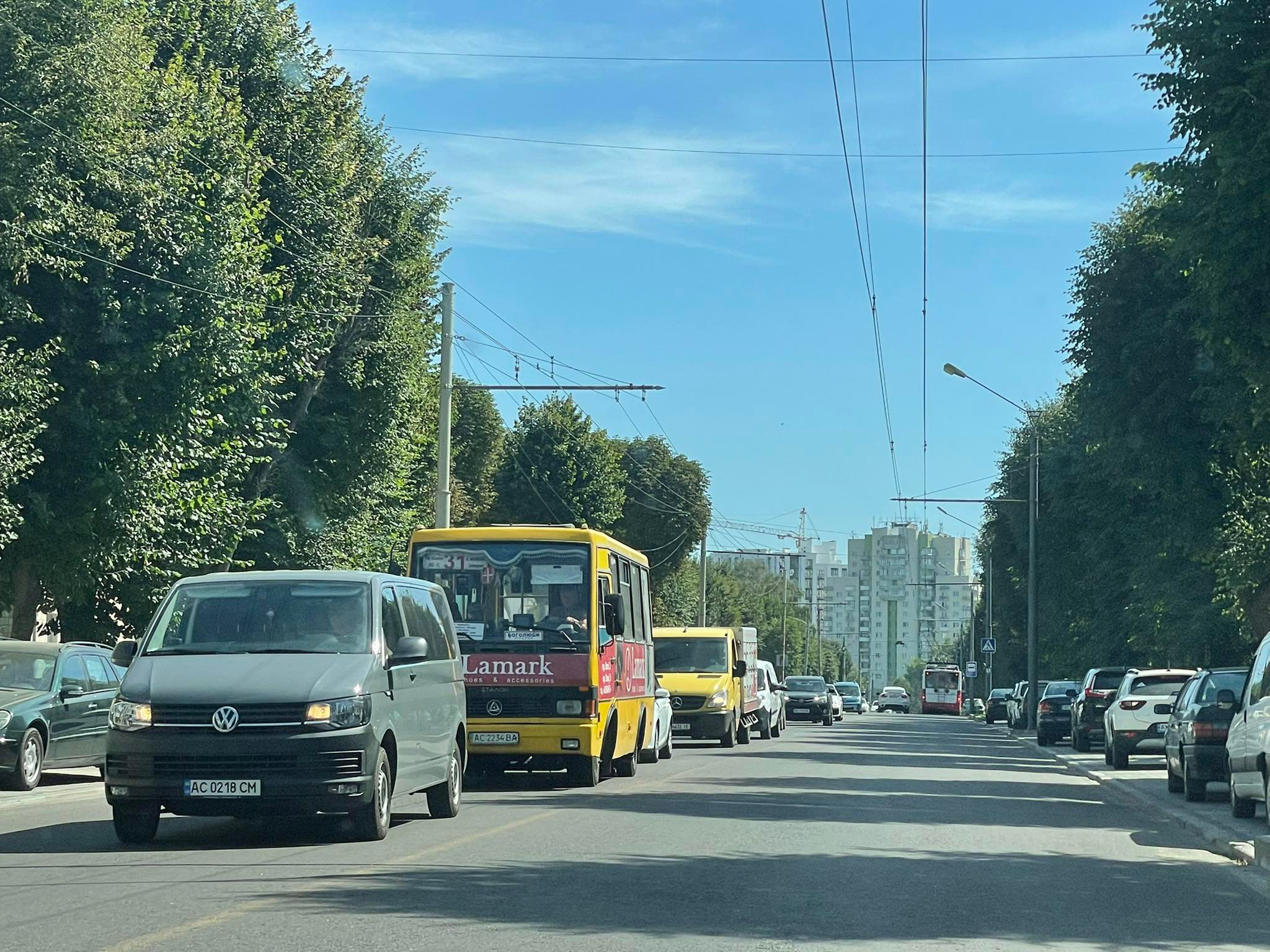 ДТП на Волі в Луцьку: у напрямку до центру міста – затор (фото)