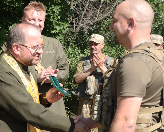 Полковника волинської 14-ї ОМБр нагородили орденом Володимира Великого ІІІ ступеня
