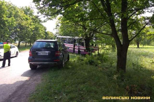 Засудили водія волинської «маршрутки», який не розминувся з деревом