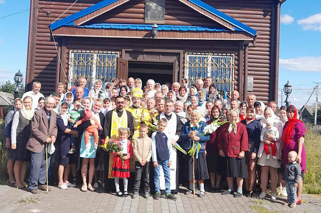 У храмі на Волині вперше помолилися українською