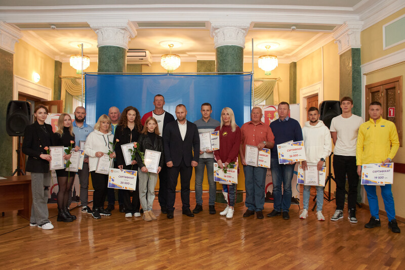 У Луцьку спортсменів відзначили нагородами (фото)