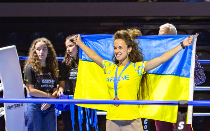 Лучанка Анастасія Коновальчук стала віцечемпіонкою Європи з французького боксу