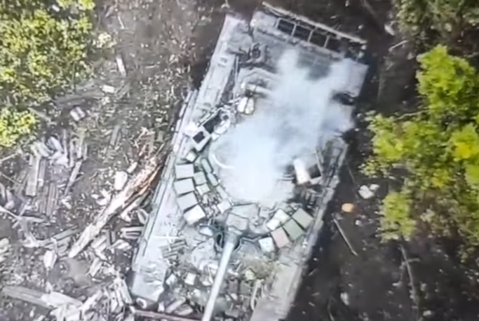 Волинські воїни показали, як знищили танк окупантів (відео)