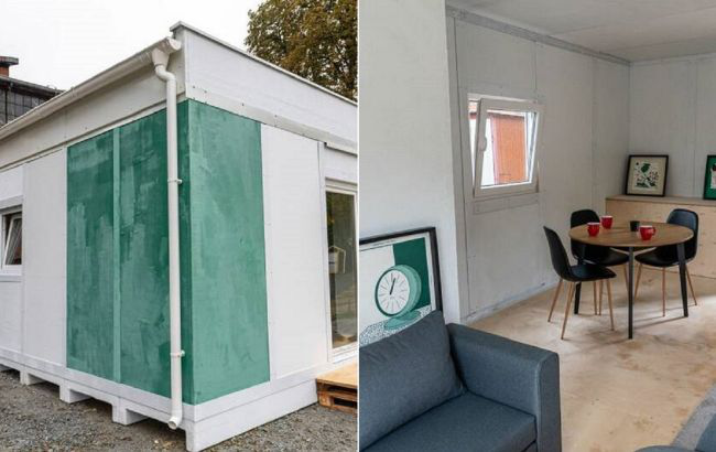У Польщі показали прототип модульного будиночка для українських біженців (фото)