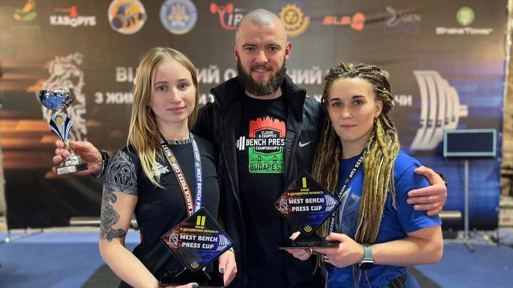 Волинська спортсменка на турнірі з жиму лежачи встановила новий рекорд України