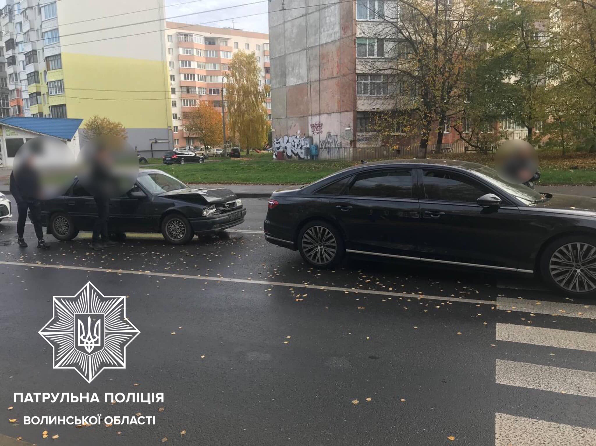 «Підкачав» окомір: деталі аварії  в Луцьку на Конякіна (фото)