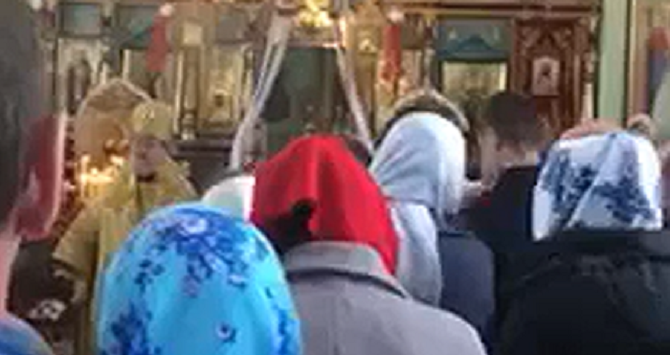 На Поліссі священник УПЦ «МП» звинуватив СБУ у смертних гріхах (відео)