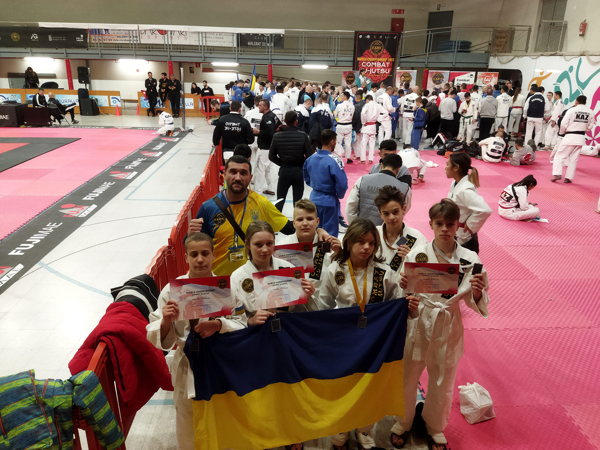 Волиняни вибороли понад 10 нагород на чемпіонаті світу з бойового джиу-джитсу