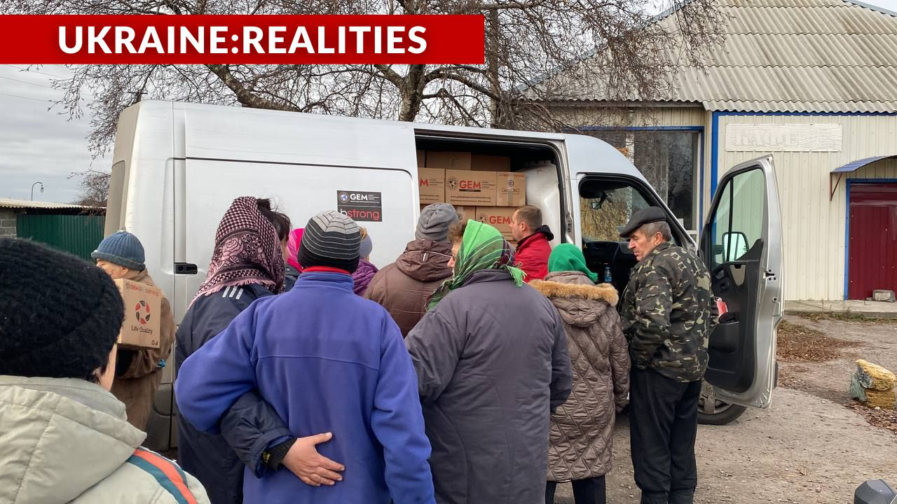 Volunteers delivered «family packages» from the Americans to the Kherson region