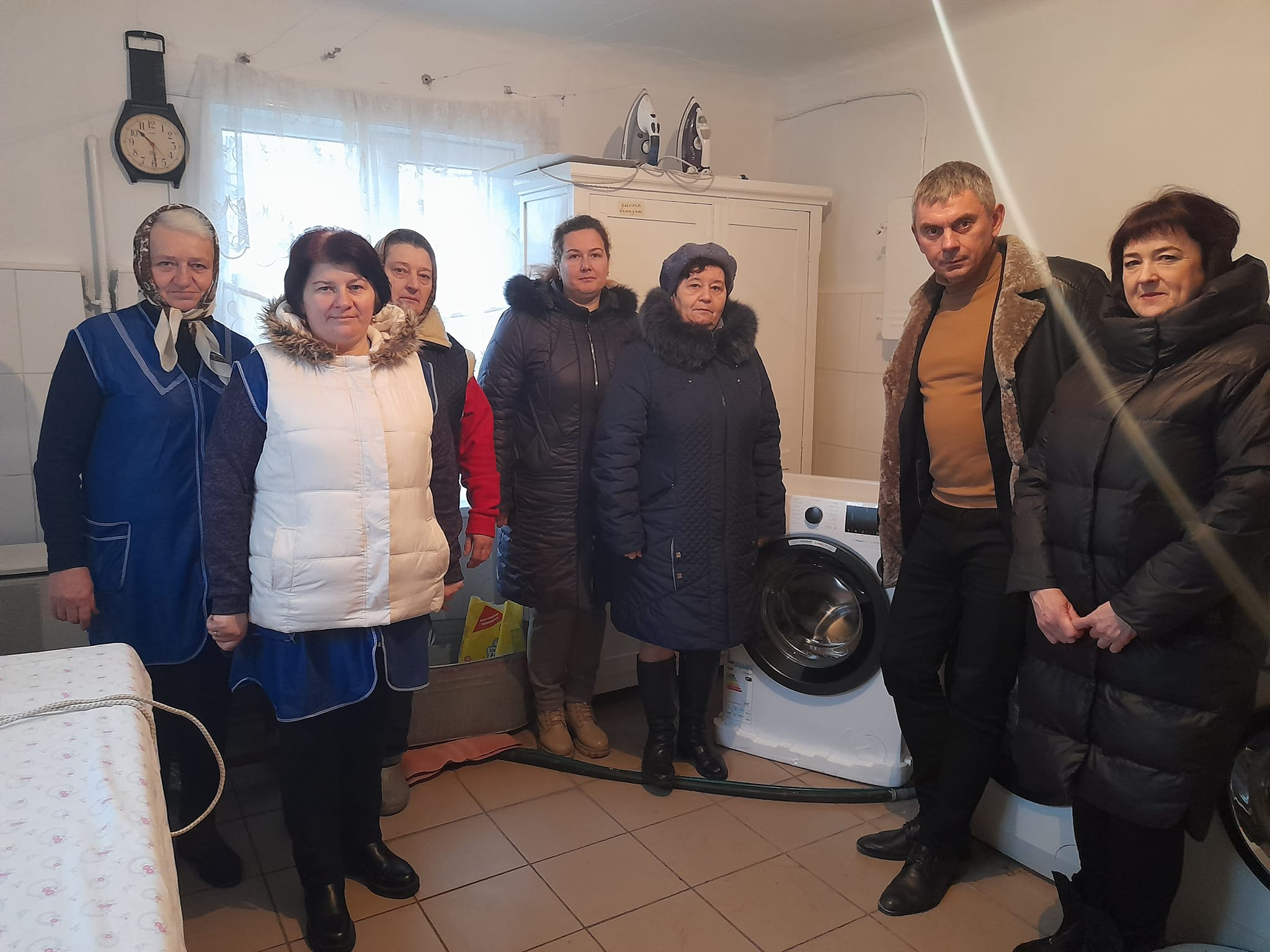 У Луцькому районі відкрили пральню для потреб ВПО