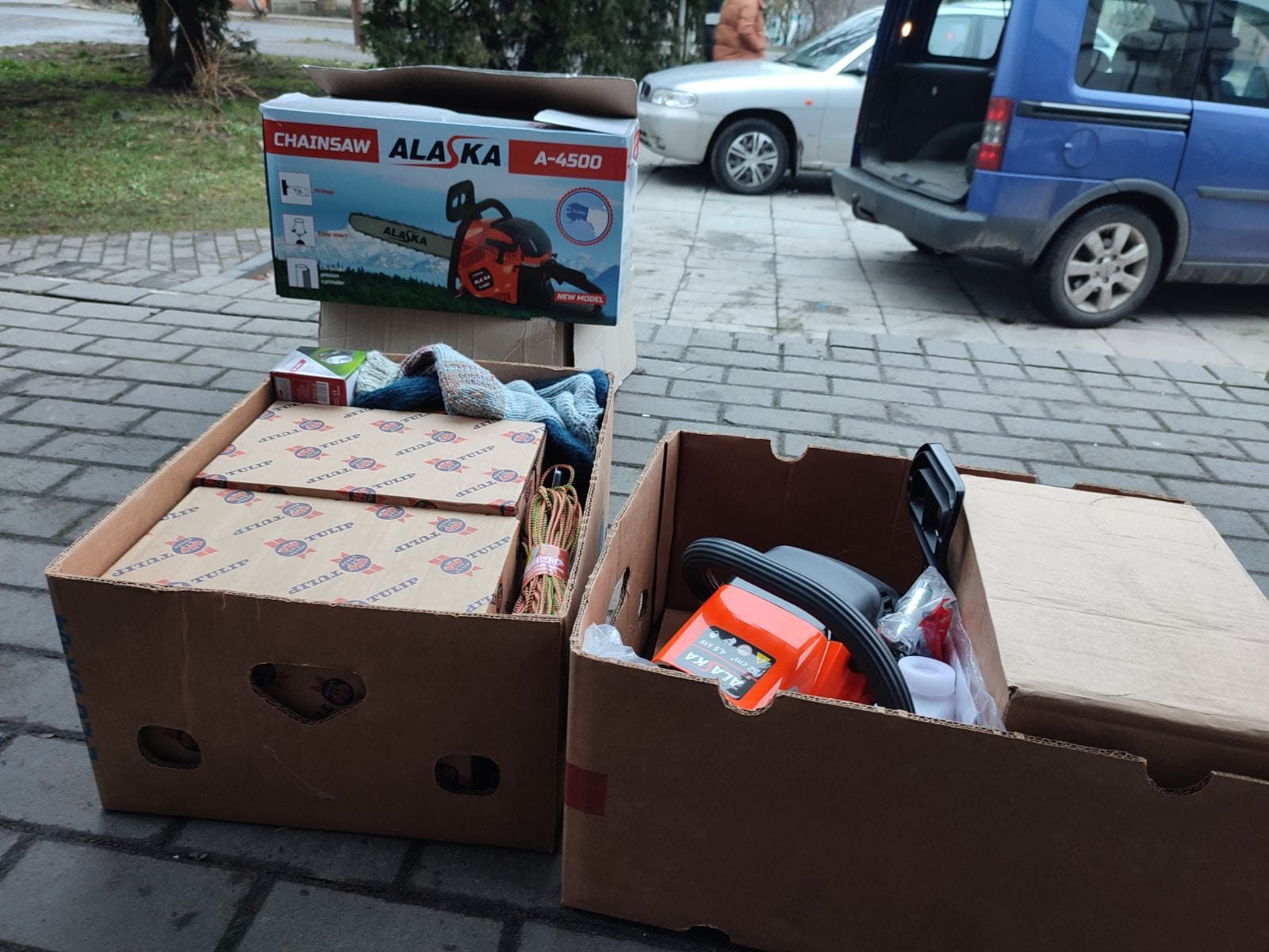 Волиняни відправили гумдопомогу у Донецьку, Луганську та Запорізьку області (фото)