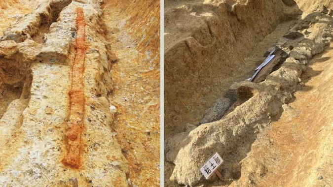В Японії археологи знайшли залізний меч та бронзове дзеркало (фото)