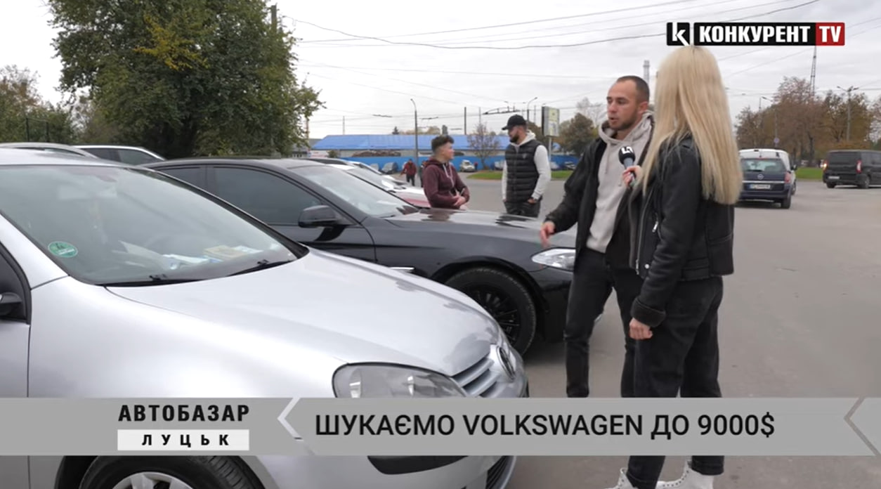 Луцький автобазар: яке авто можна купити за 6 000$ (відео)