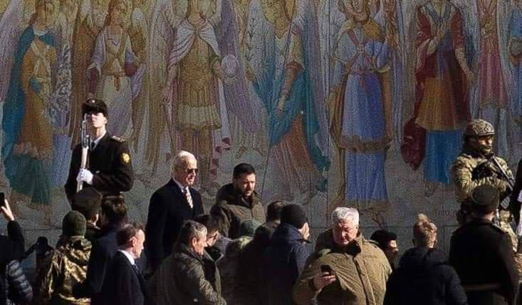 Президент США Джо Байден приїхав до Києва (відео)