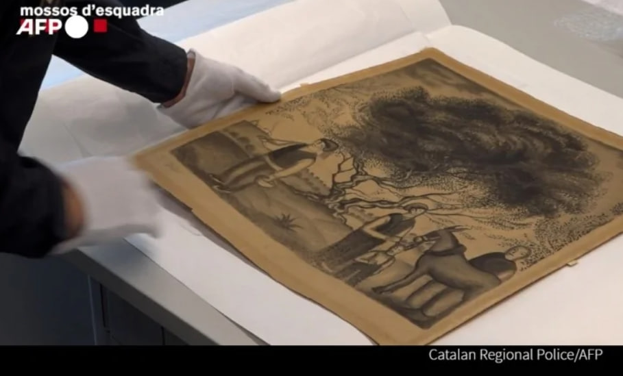 У Барселоні поліція знайшла вкрадені малюнки Сальвадора Далі