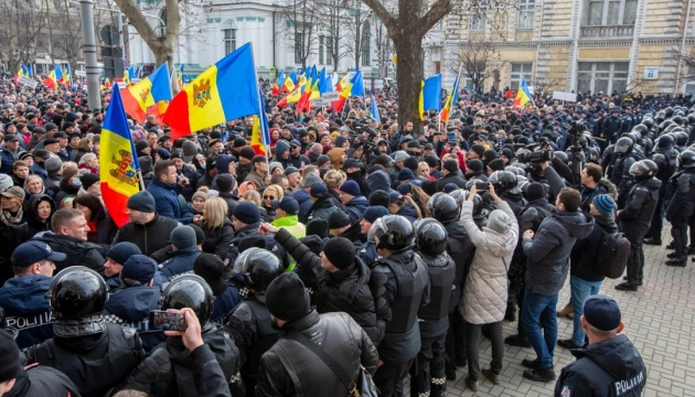 В Молдові затримали понад пів сотні учасників протесту проросійських сил
