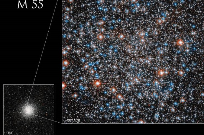 NASA показала кулясте зіркове скупчення Мессьє 55 (фото)