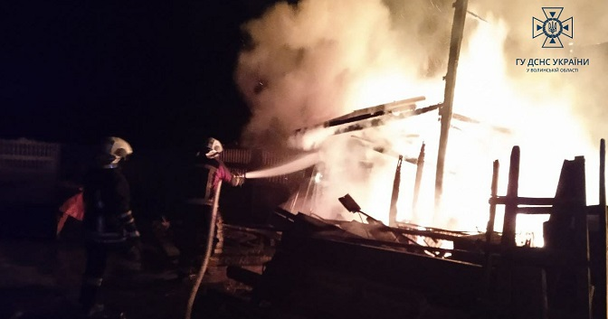 За тиждень волинські рятувальники загасили 14 пожеж (фото)