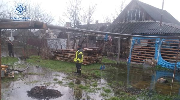 У Луцькому та Камінь-Каширському районах: рятувальники відкачували воду з присадибних ділянок (фото)