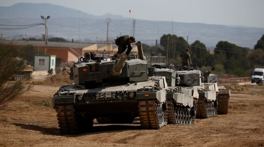 Шість танків Leopard вирушать з Іспанії в Україну в другій половині квітня