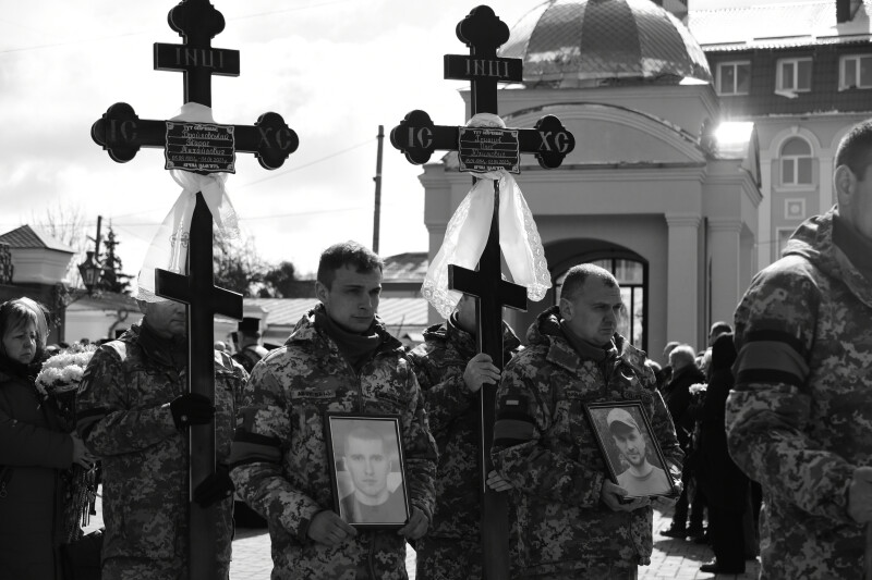 Загинули під Бахмутом: у Луцькій громаді попрощались з трьома Героями (фото)