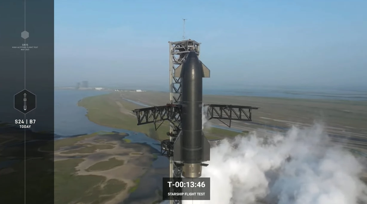 SpaceX успішно запустила корабель Starship у його перший орбітальний політ (відео)
