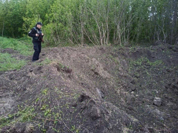 Поліція показала наслідки ворожої атаки на Київщині (фото)
